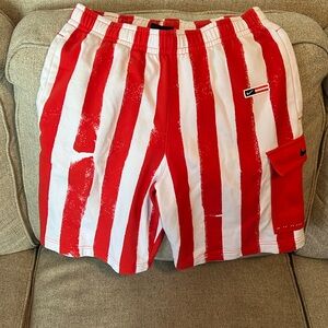 Nike striped sweatshorts